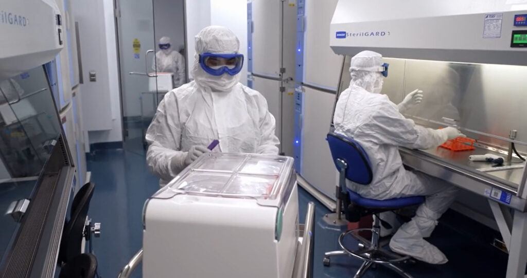 Lab team at work in Thousand Oaks, CA