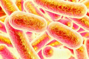Microbial close up rendering